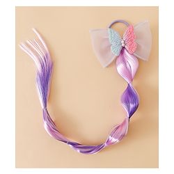 Pine Kids Free Size Hair Extensions - Purple