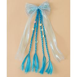 Pine Kids Free Size Hair Extensions - Blue
