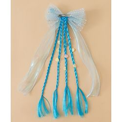 Pine Kids Free Size Hair Extensions - Blue