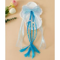 Pine Kids Free Size Hair Extensions - Blue