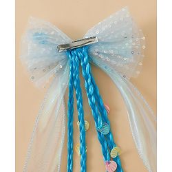 Pine Kids Free Size Hair Extensions - Blue