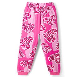 Pine Kids Cotton Knit Full Sleeves Co-Ords T-Shirt & Pyjama Night Suit With Heart Print - Pink