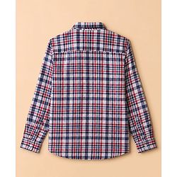 Pine Kids 100% Cotton Woven Half Sleeves Checked Shirt and T-Shirt with Inspire Someone Today Text Print in Red