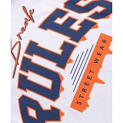 Pine Kids Cotton Woven Full Sleeves Checks Shirt with Tank T-Shirt - Orange