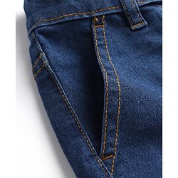 Pine Kids Denim Woven Full Length Jeans - Navy Blue