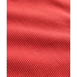 Pine Kids Cotton Knit Full Sleeves High Neck Solid Colour Top- Red