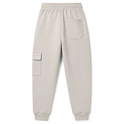 Pine Kids Knit Full Length Text Printed Lounge Pant - Grey