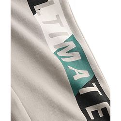 Pine Kids Knit Full Length Text Printed Lounge Pant - Grey
