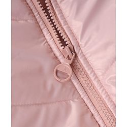 Pine Kids Woven Full Sleeves Solid Colour Padded Jacket - Pink