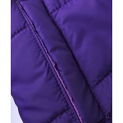 Pine Kids Woven Full Sleeves Padded Hooded Winter Jacket - Purple
