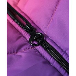 Pine Kids Woven Full Sleeves Padded Hooded Winter Jacket - Purple