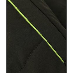 Pine Kids Woven Full Sleeves Solid Hoodies - Green