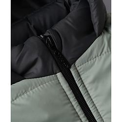 Pine Kids Woven Hooded Jackets with Full Sleeves in Grey for 4-5 Years