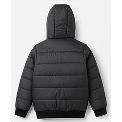 Pine Kids Woven Hooded Jackets with Full Sleeves in Grey for 4-5 Years