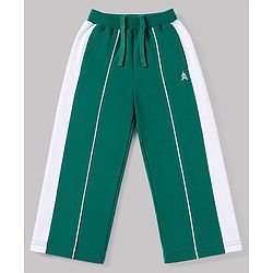 Pine Kids Knit Full Length Track Pant With Side Tape Detailing - Mint