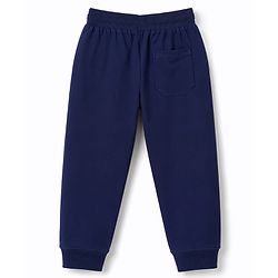 Pine Kids Knit Full Length Game Pad Printed Lounge Pant with Pockets- Blue