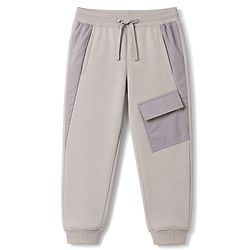 Pine Kids Cotton Knit Full Length Lounge & Track Pant -Grey