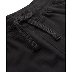 Pine Kids Knit Full Length Text Printed Lounge Pant - Black