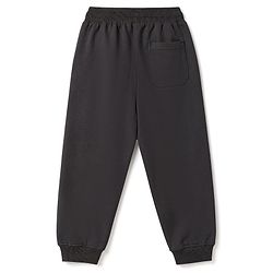Pine Kids Knit Full Length Cut N Sew Text Printed Lounge Pant - Grey