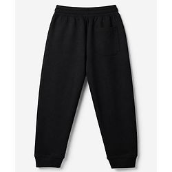 Pine Kids Knit Full Length Lounge Pant With Front Pocket in Black