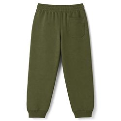 Pine Kids Cotton Knit Full Length Lounge & Track Pant  - Olive Green
