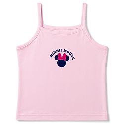 Pine Kids Disney Single Jersey Knit Sleeveless Slips with Minnie Mouse Print Pack of 3-  Blue Pink & Green