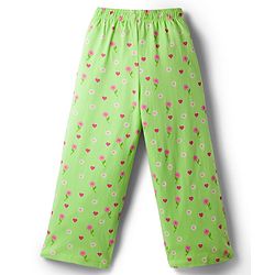 Pine Kids Cotton Knit Half Sleeves  Co-ord Shirt & Pyjama Night Suit with Floral Print - Light Green