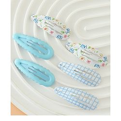 Pine Kids Colorful Snap Hair Clip - Blue