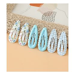 Pine Kids Colorful Snap Hair Clip - Blue