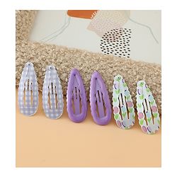 Pine Kids Colorful Snap Hair Clip - Purple