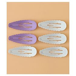Pine Kids Colorful Snap Hair Clip - Purple