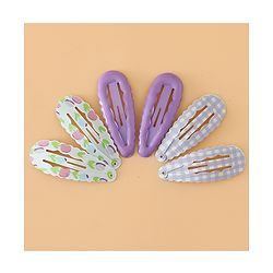 Pine Kids Colorful Snap Hair Clip - Purple
