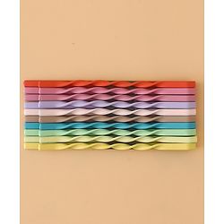 Pine Kids Hair Pins And Clips  - Purple & Green
