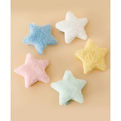 Pine Kids Hair Pins and Clips With Star Design - Blue & Pink