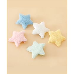 Pine Kids Hair Pins and Clips With Star Design - Blue & Pink