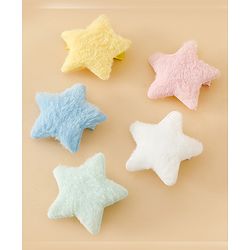 Pine Kids Hair Pins and Clips With Star Design - Blue & Pink