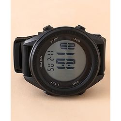 Pine Kids Free Size Digital Watch - Black