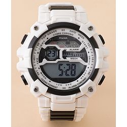 Pine Kids Free Size Digital Watch - Black