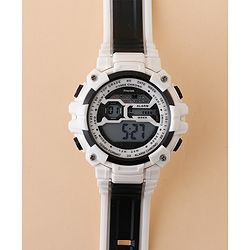 Pine Kids Free Size Digital Watch - Black