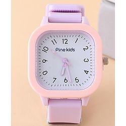 Pine Kids Free Size Analog Watch - Purple