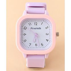 Pine Kids Free Size Analog Watch - Purple
