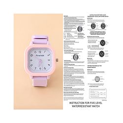 Pine Kids Free Size Analog Watch - Purple