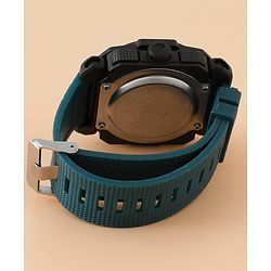 Pine Kids Free Size Digital Watch - Peacock Blue