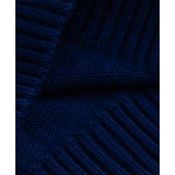 Pine Kids Knit Full Sleeves Pullovers With Tropical Design - Navy Blue