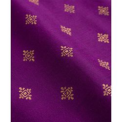 Pine Kids Woven Full Sleeves Floral Foil Printed Kurta & Pyjama Set - Wine