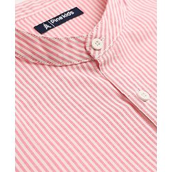 Pine Kids Cotton Woven Striped Shirt with Full Sleeves - Pink