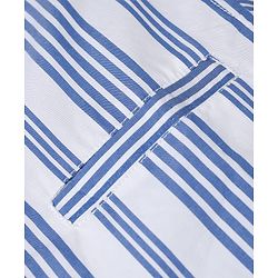 Pine Kids Cotton Woven Striped Shirt with Full Sleeves - Blue