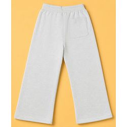 Pine Kids Cotton Knit Full Length Lounge Pants - Grey Melange