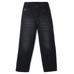 Pine Kids Denim Woven Full Length Jeans - Black