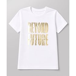 Pine Kids Cotton Knit Full Sleeves Blazer With Beyond Future Text Print - Coral